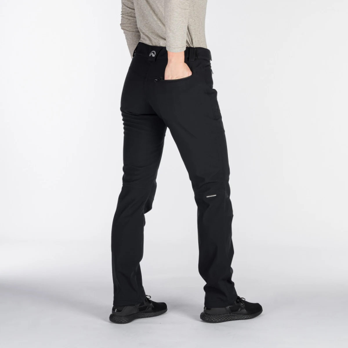 Dámske turistické zateplené nohavice NORTHFINDER JUANITA-269-black · záber 5