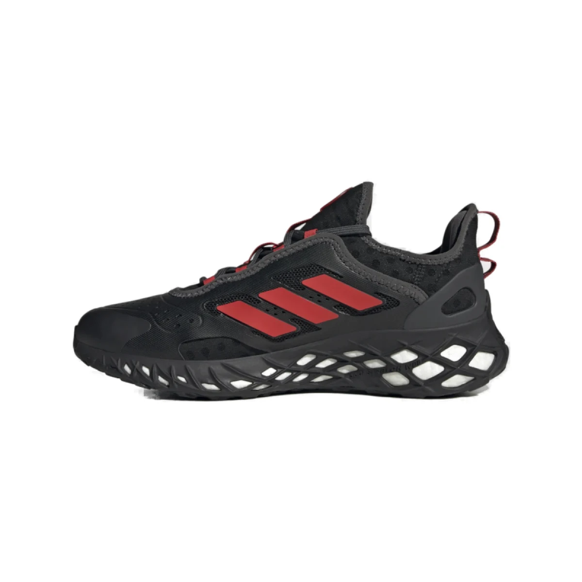 Pánska rekreačná obuv ADIDAS Web Boost core black red carbon · záber 2