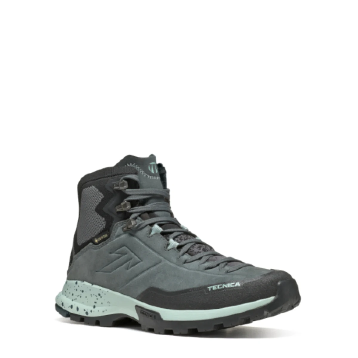Dámska členková turistická celokožená obuv TECNICA Forge Hike MID GTX Ws, navy grey light blue · záber 1