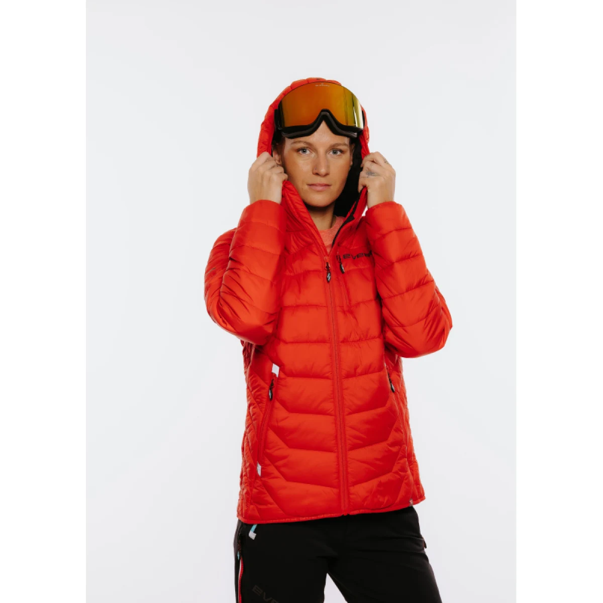 Dámska bunda na skialp EVERETT Insulata Primaloft jckt W red · záber 4