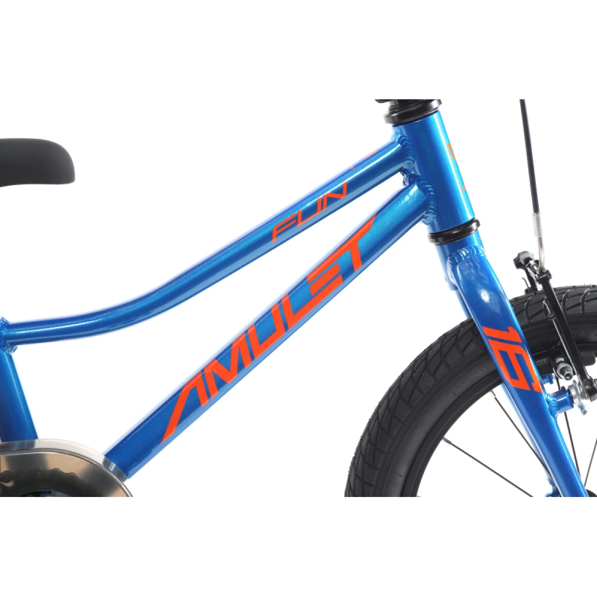 Detský horský bicykel AMULET 16 Fun, brilliant blue orange · záber 3