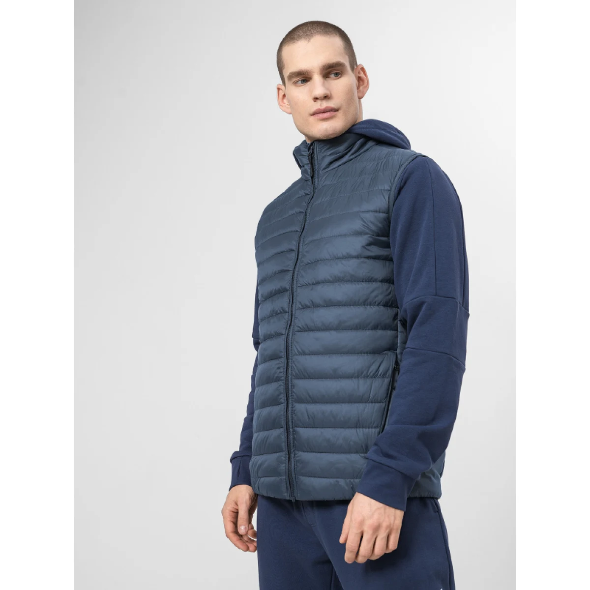 Pánska vesta 4F MENS JACKET KUMP001-30S-DARK BLUE · záber 2