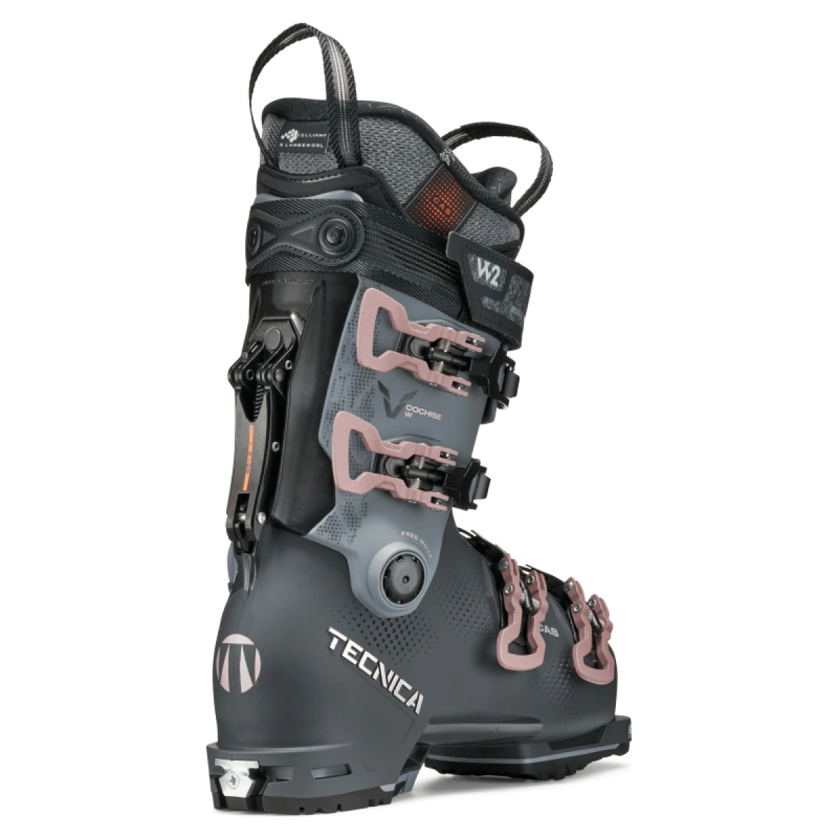 Dámske allmountain lyžiarky TECNICA Cochise 95 W DYN GW, graphite · záber 5