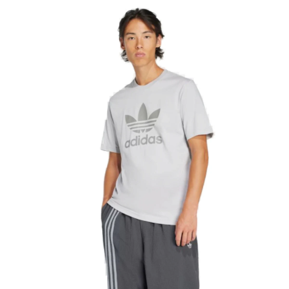 Pánske tričko s krátkym rukávom ADIDAS ORIGINALS TREFOIL T-SHIRT-GRETWO · záber 1