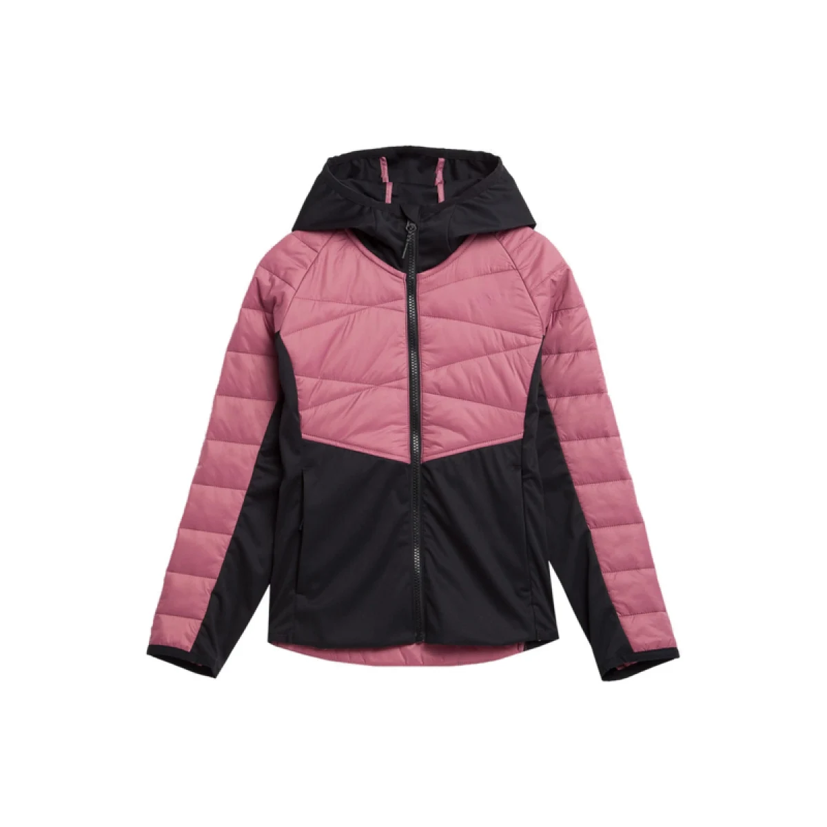 Dievčenská turistická softshellová bunda 4F JUNIOR TECHNICAL JACKET-JAW23TTJAF280-54S-PINK · záber 5