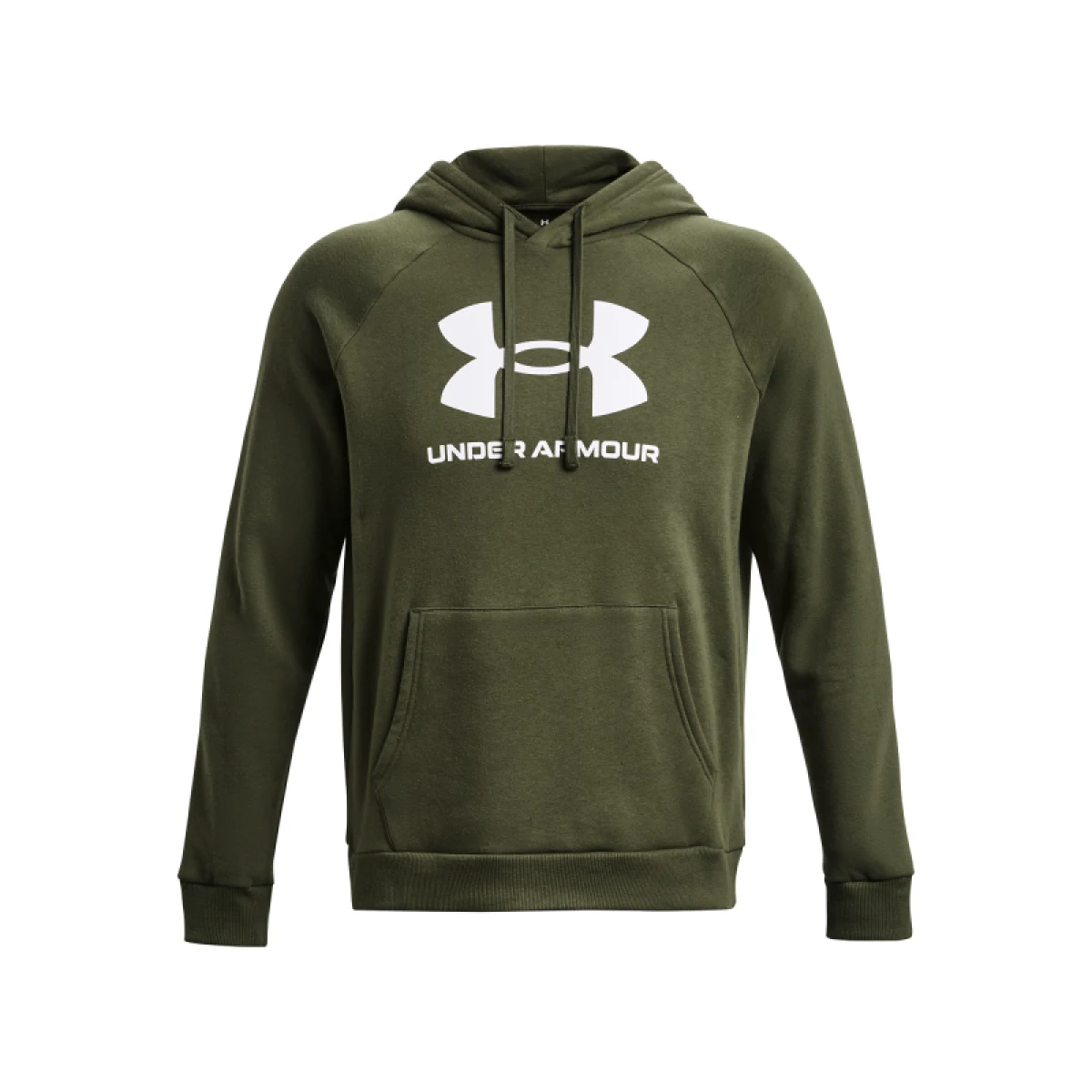Pánska zateplená mikina s kapucňou UNDER ARMOUR UA Rival Fleece Logo HD-GRN · záber 5