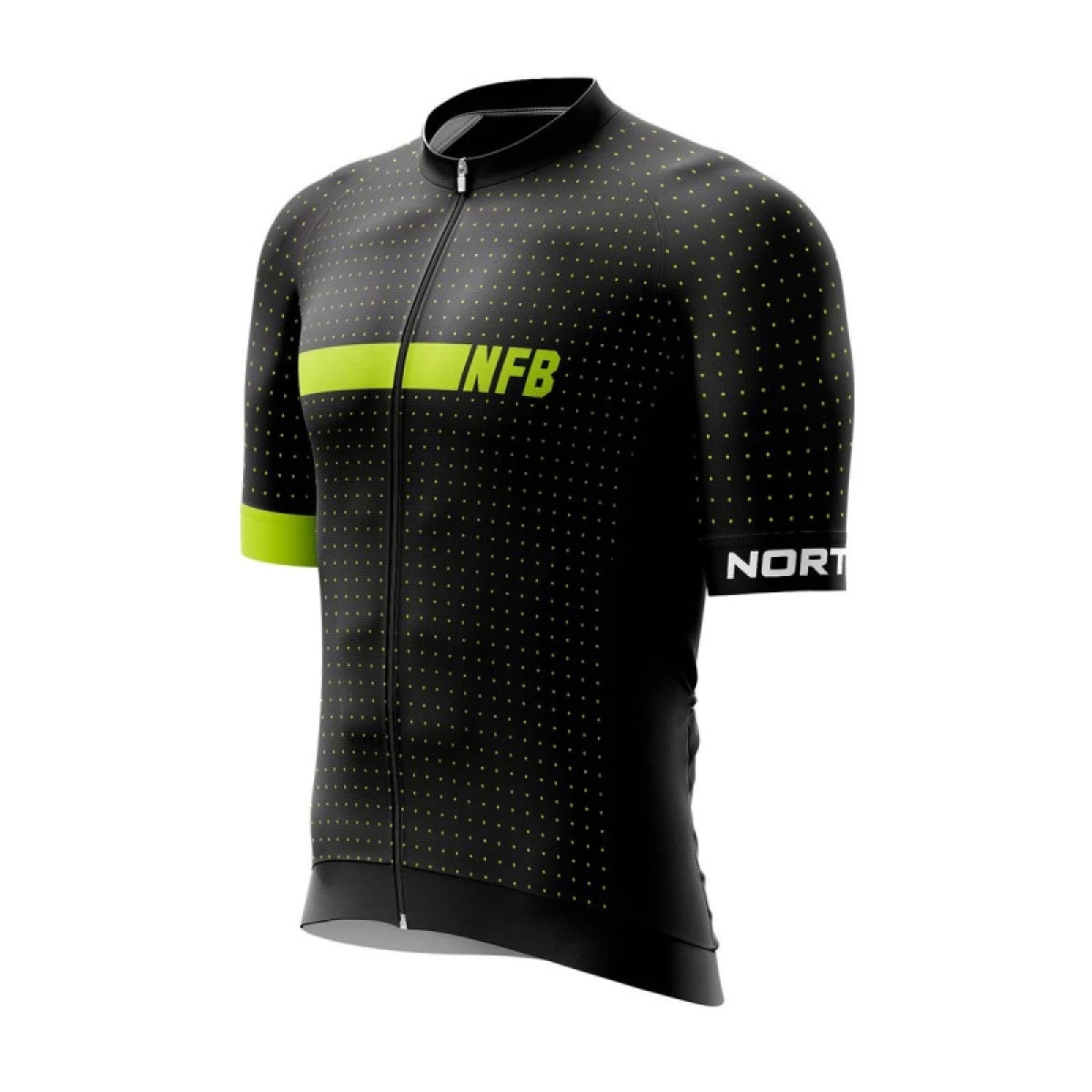 Pánsky cyklistický dres s krátkym rukávom NORTHFINDER GERARDO Black 273 · záber 4