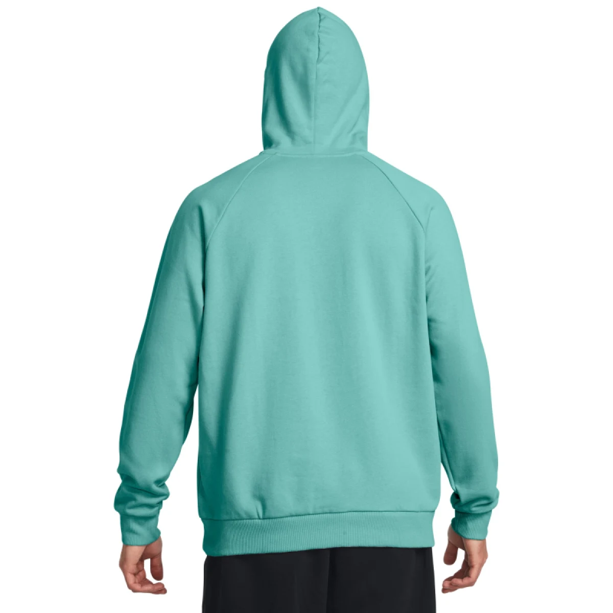 Pánska zateplená mikina s kapucňou UNDER ARMOUR UA Rival Fleece Logo HD-GRN · záber 2