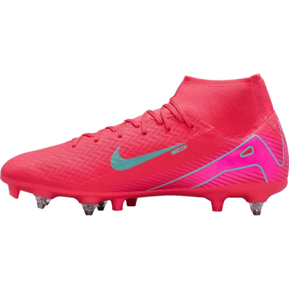 Pánske futbalové kopačky outdoorové NIKE Mercurial Superfly 10 Academy PRO M SG ember glow aurora green · záber 4