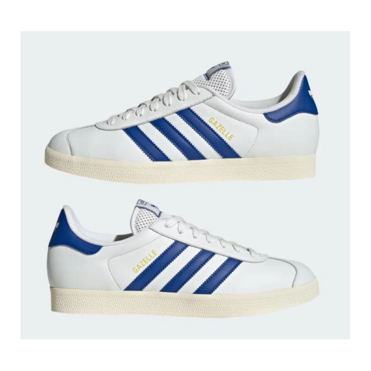 Pánska vychádzková obuv ADIDAS ORIGINALS Gazelle core white team royal blue cream white · záber 4