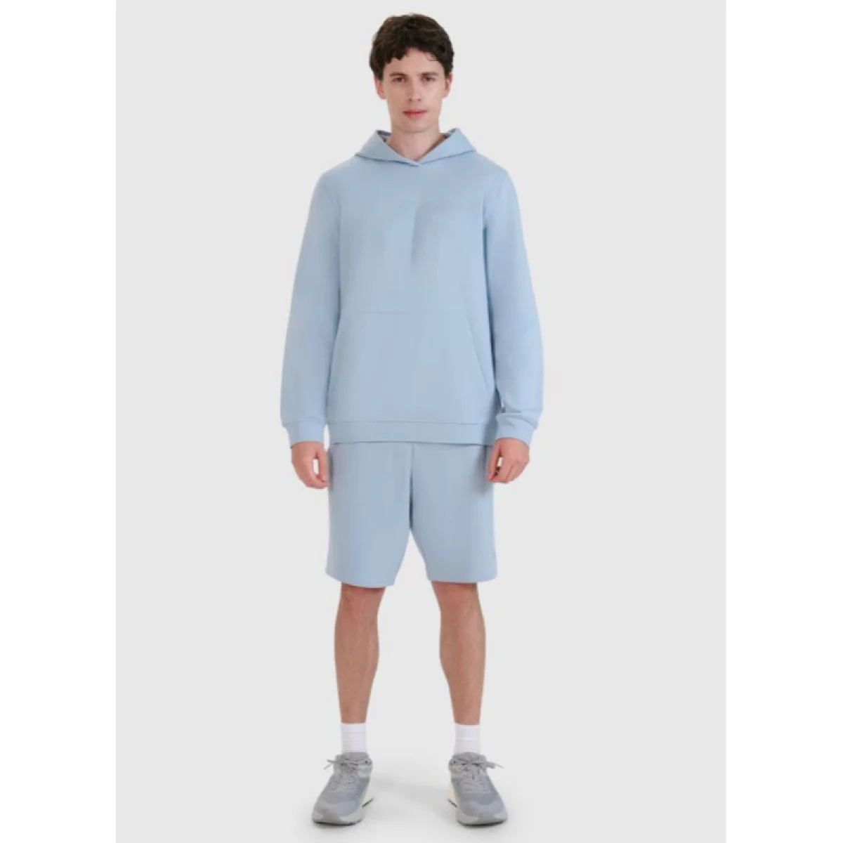 Pánska mikina s kapucňou 4F SWEATSHIRT M1621-34S-LIGHT BLUE · záber 5