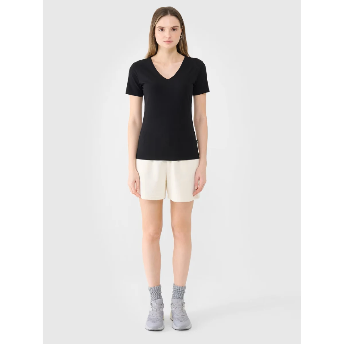 Dámske tričko s krátkym rukávom 4F TSHIRT F1990-20S-DEEP BLACK · záber 4