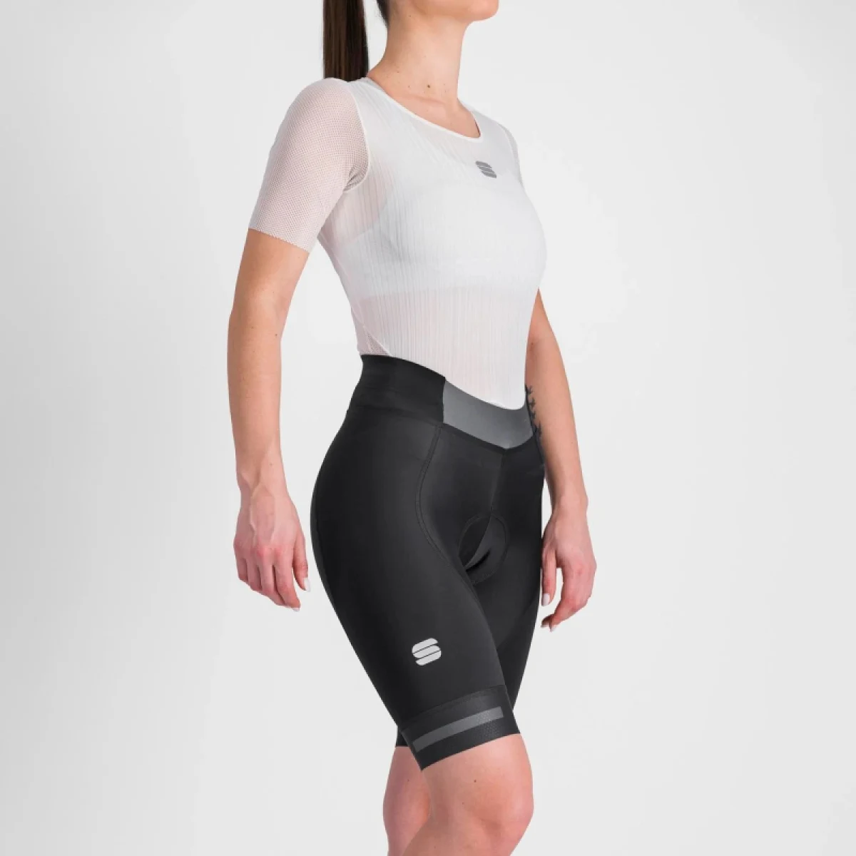 Dámske cyklistické nohavice SPORTFUL Neo w short, black · záber 4