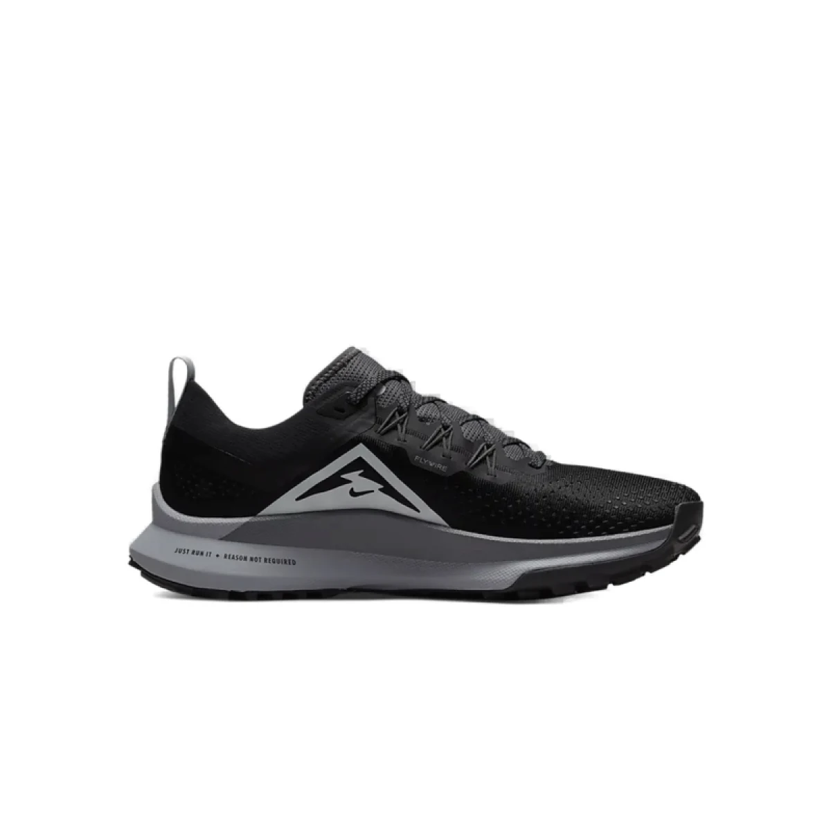Pánska bežecká trailová obuv NIKE React Pegasus Trail 4 black dark grey wolf grey aura · záber 2