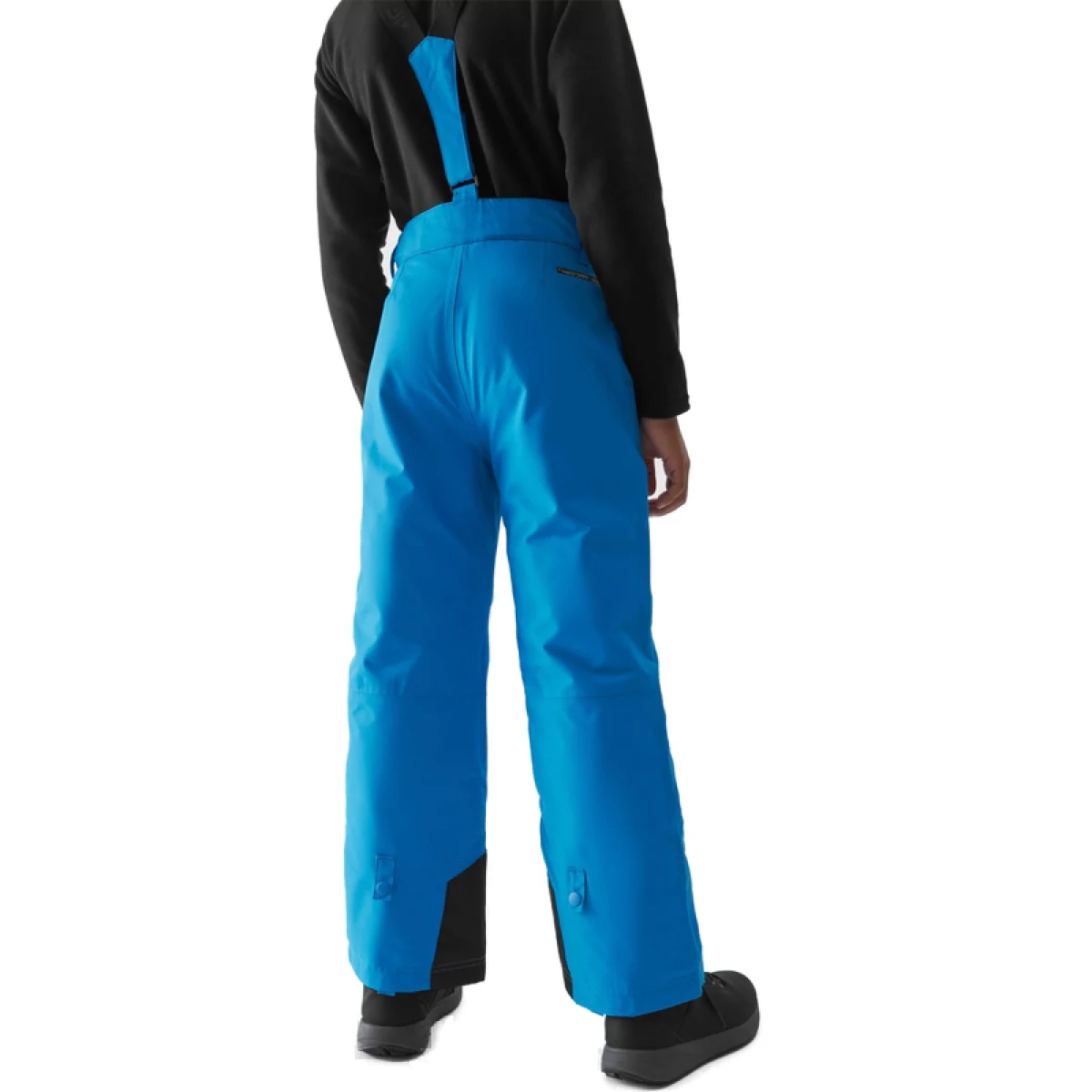 Chlapčenské lyžiarske nohavice 4F JUNIOR TROUSERS FNK-JAW23TFTRM358-35S-TURQUOISE · záber 3