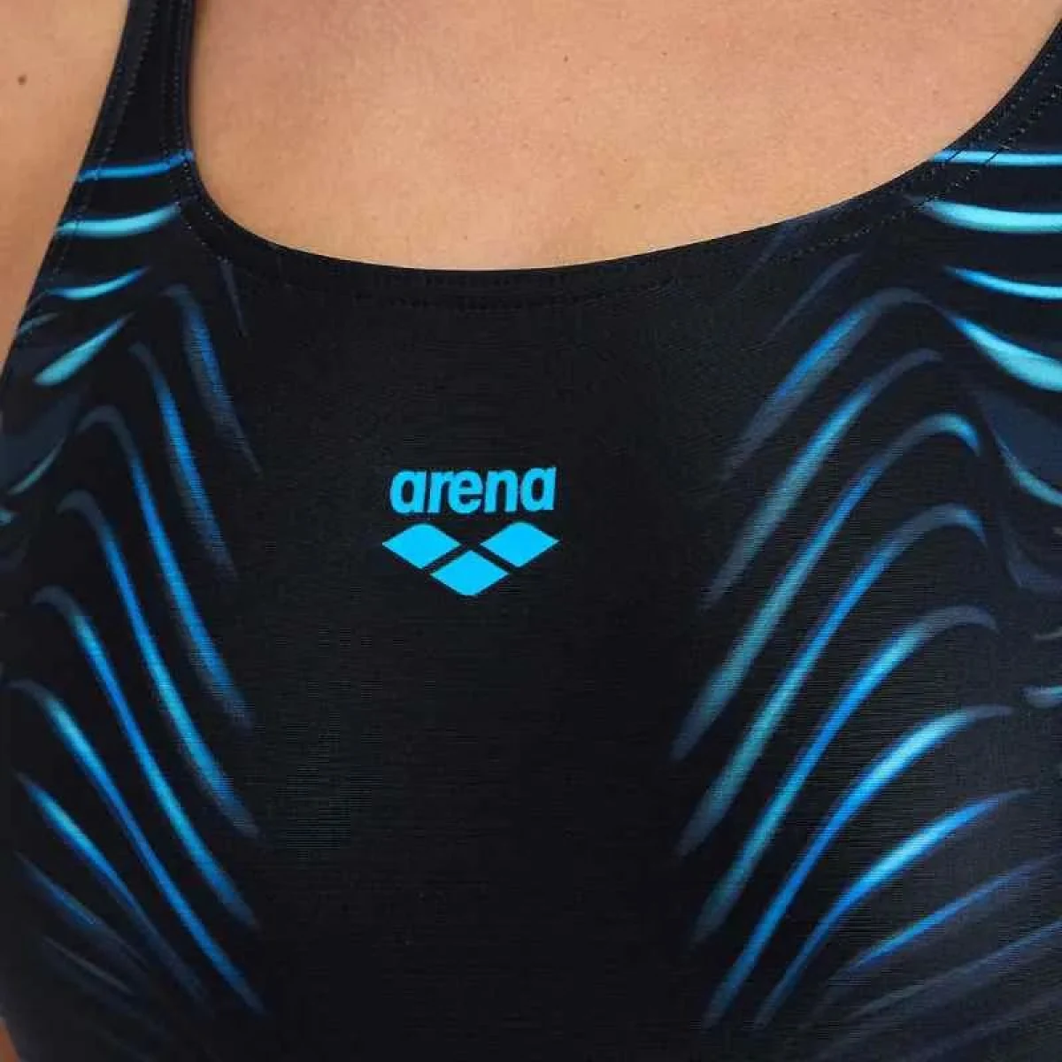 Dámske plavecké jednodielne plavky ARENA WO IMPRINT SWIMSUIT U BACK B · záber 4