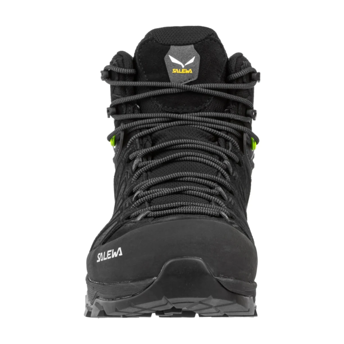 Pánska členková turistická obuv SALEWA Alp Trainer 2 Mid GTX M black black · záber 5