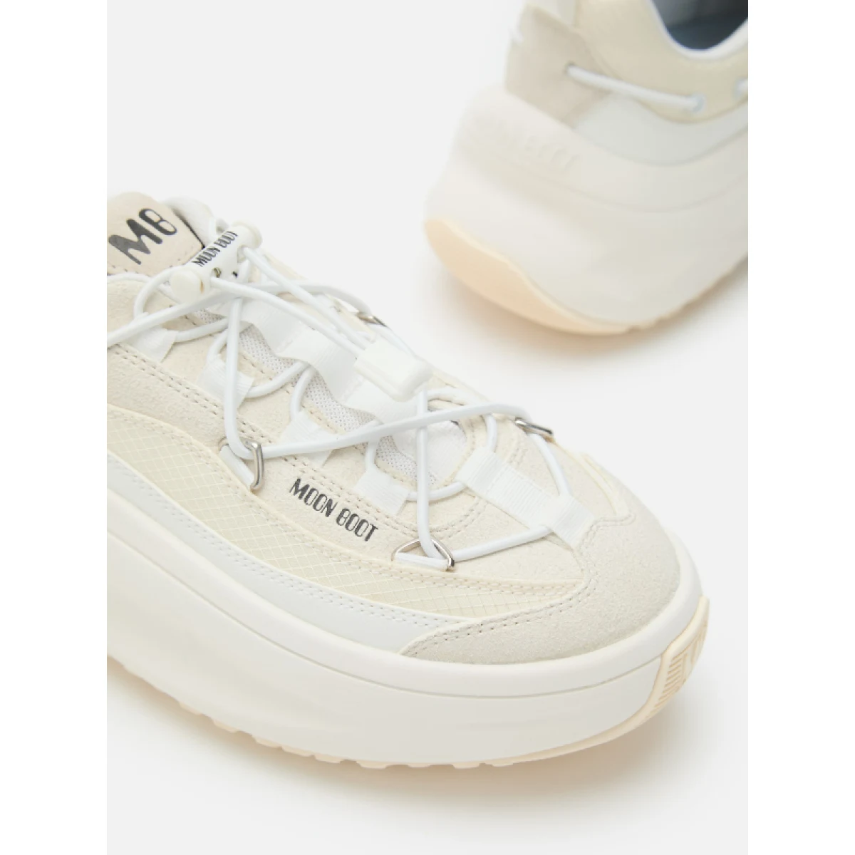 Vychádzková obuv MOON BOOT MB MOON247 XLACE, A001 WHITE · záber 4