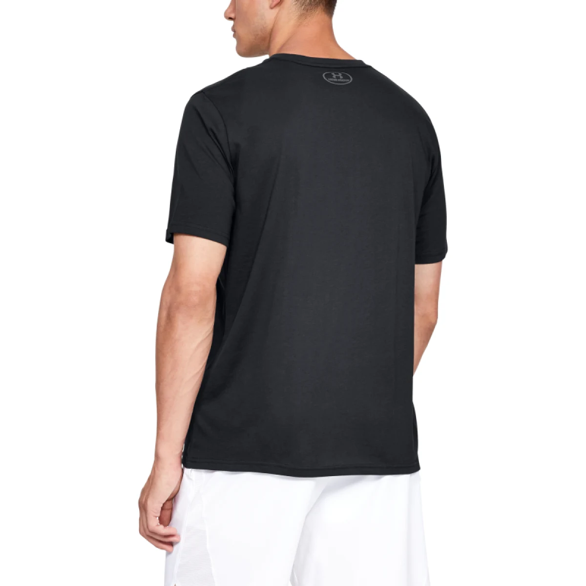Pánske tričko s krátkym rukávom UNDER ARMOUR UA TEAM ISSUE WORDMARK SS-BLK · záber 4