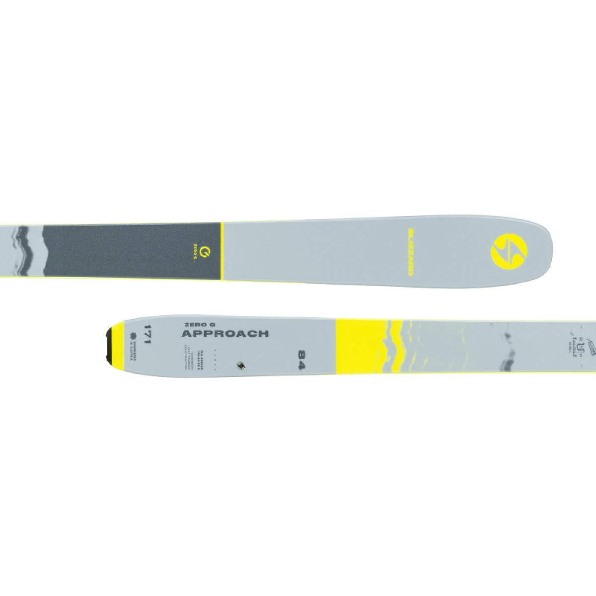 Skialp lyže (bez viazania) BLIZZARD BLIZZARD Zero G 084 Approach, 157 cm, flat, 22 23 · záber 2