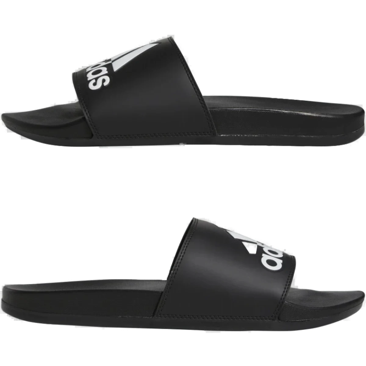 Pánske šlapky (plážová obuv) ADIDAS Adilette Comfort M core black cloud white core black · záber 5