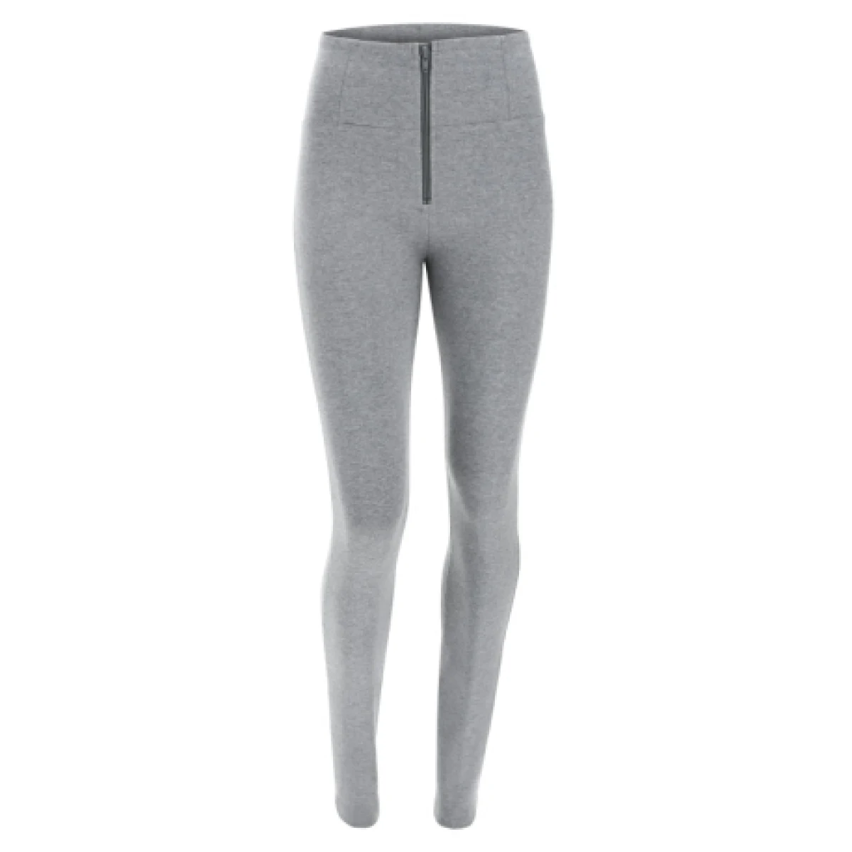 Dámske jeggings nohavice FREDDY WR.UP® skinny push up organic cotton trousers with high waist-Grey · záber 1