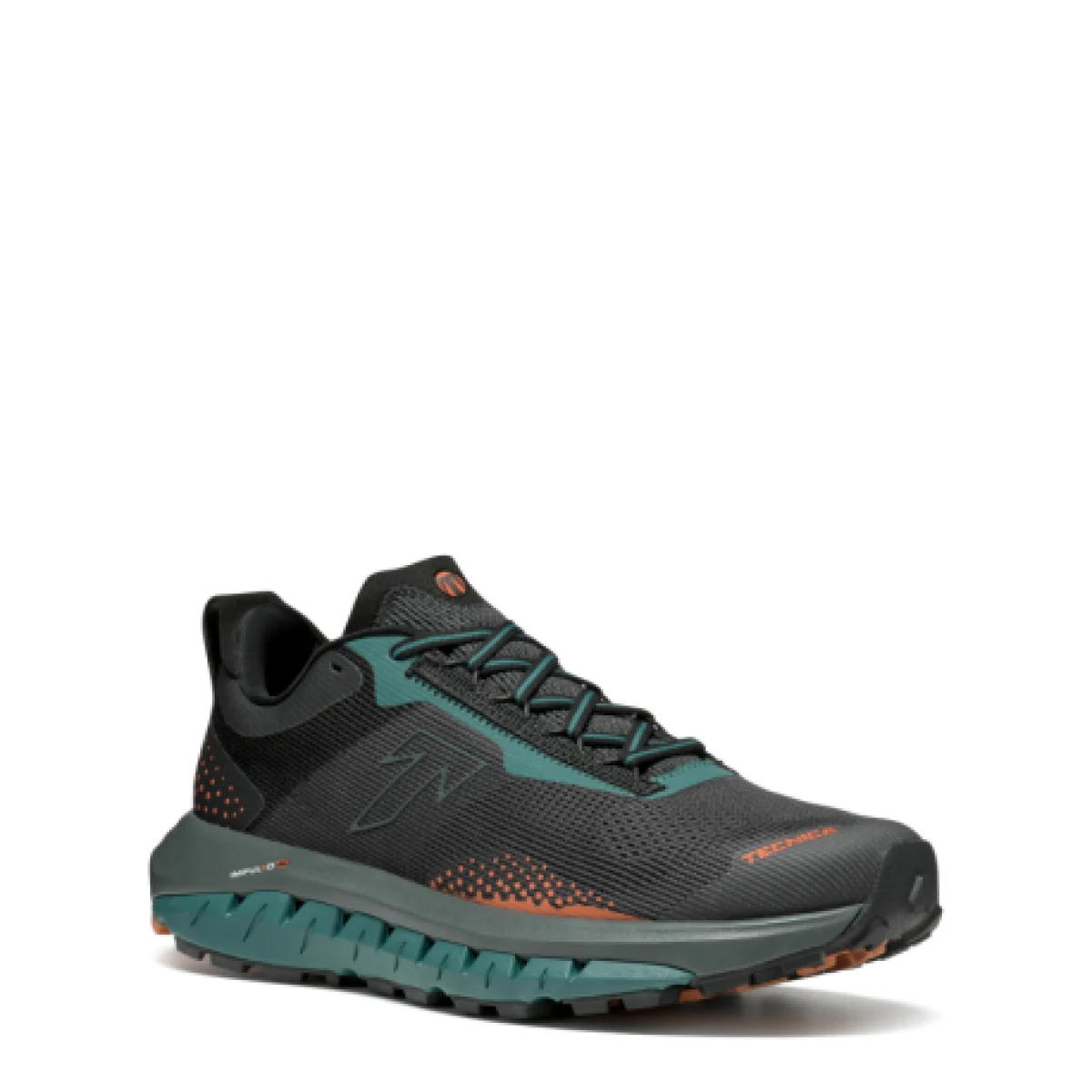 Pánska bežecká trailová obuv TECNICA Pyrox Hybrid Ms, black burnt orange · záber 1