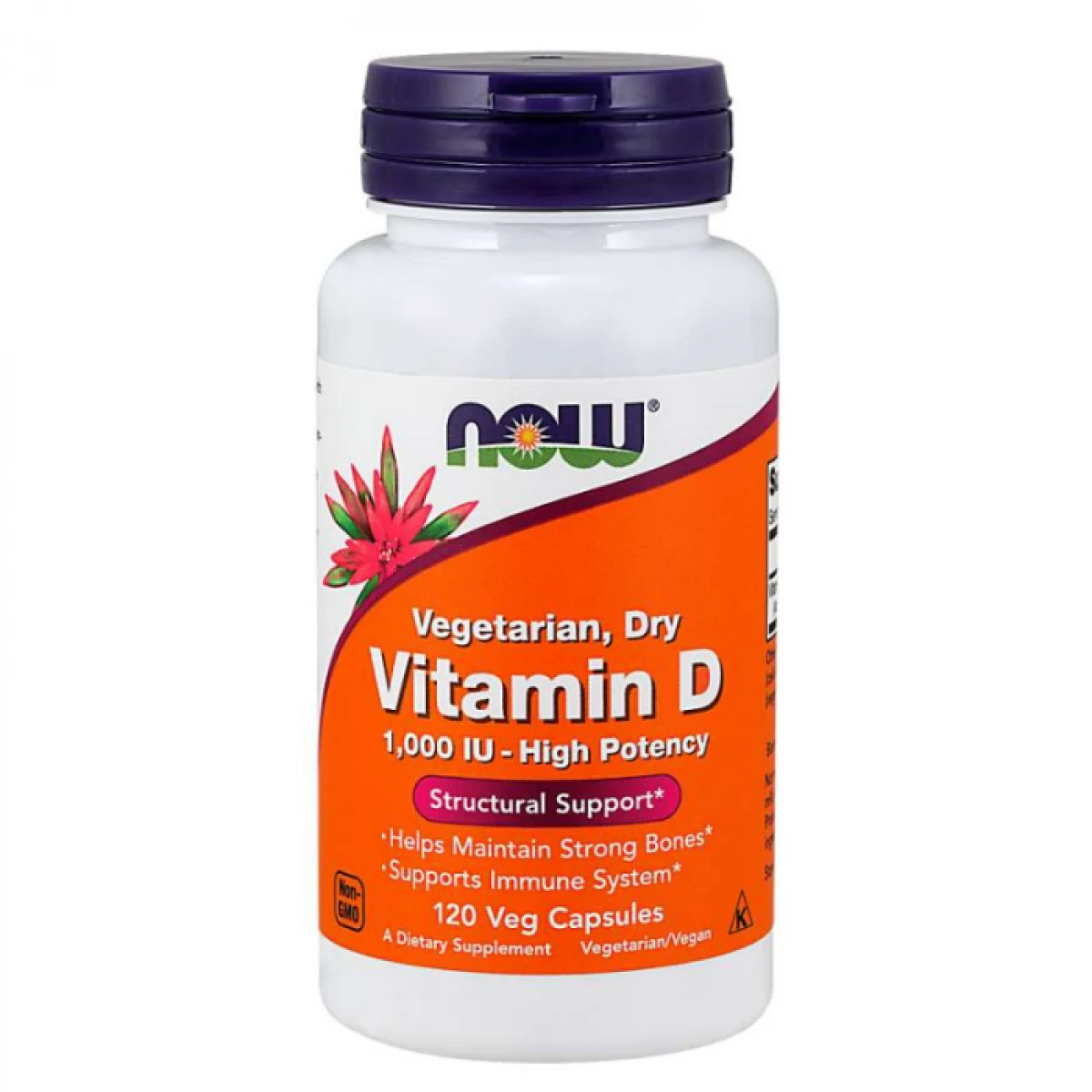 NOW Foods Vitamín D 1000 IU · záber 1