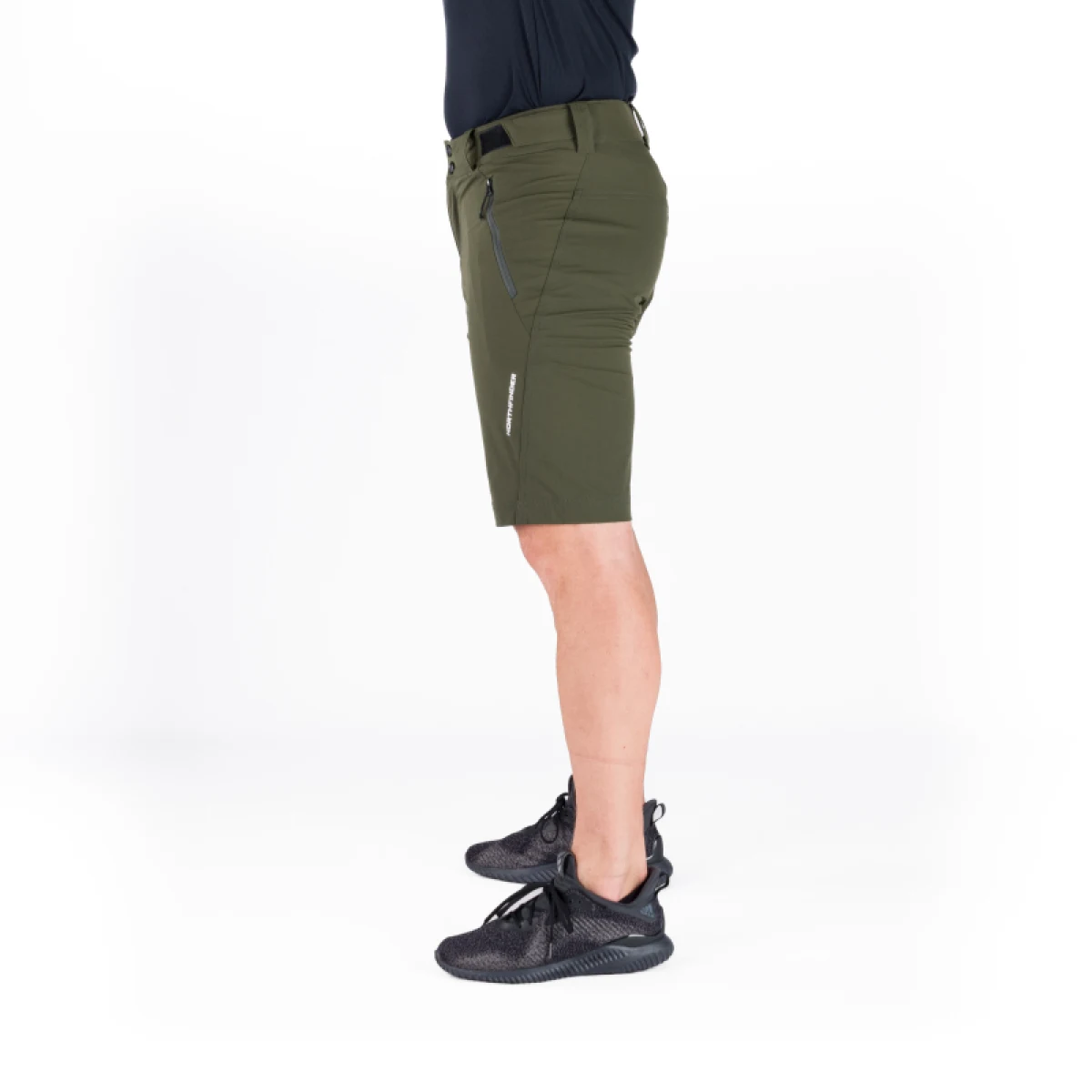 Pánske turistické kraťasy NORTHFINDER ALBRECHT-300darkgreen · záber 2
