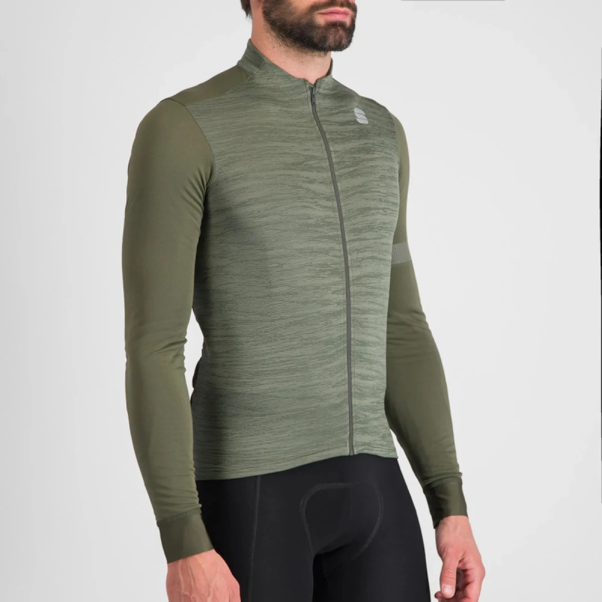 Pánsky cyklistický dres s dlhým rukávom SPORTFUL Supergiara thermal jersey, beetle · záber 4