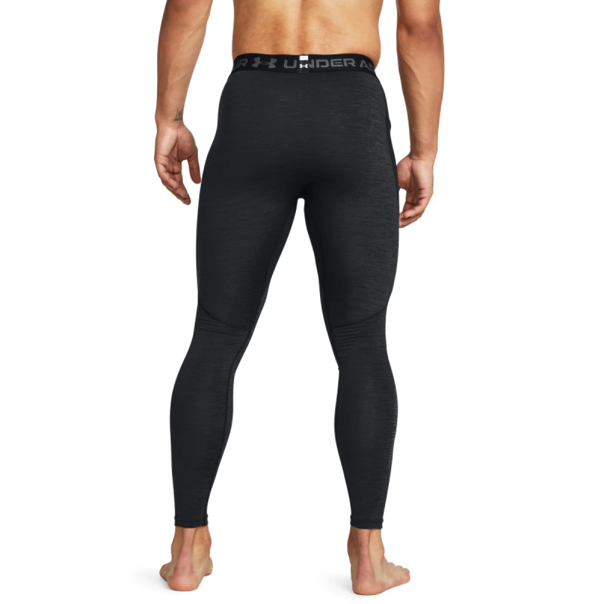 Pánske zateplené legíny UNDER ARMOUR UA CG Armour Twist Lgs-BLK · záber 2