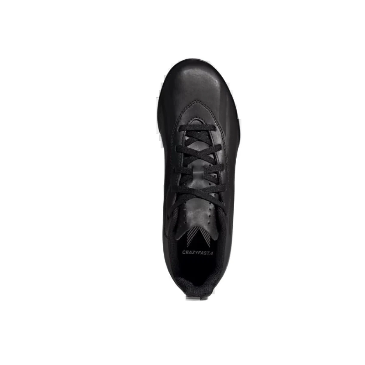Chlapčenské futbalové kopačky turfy ADIDAS X CrazyFast.4 Jr TF core black core black core black · záber 4
