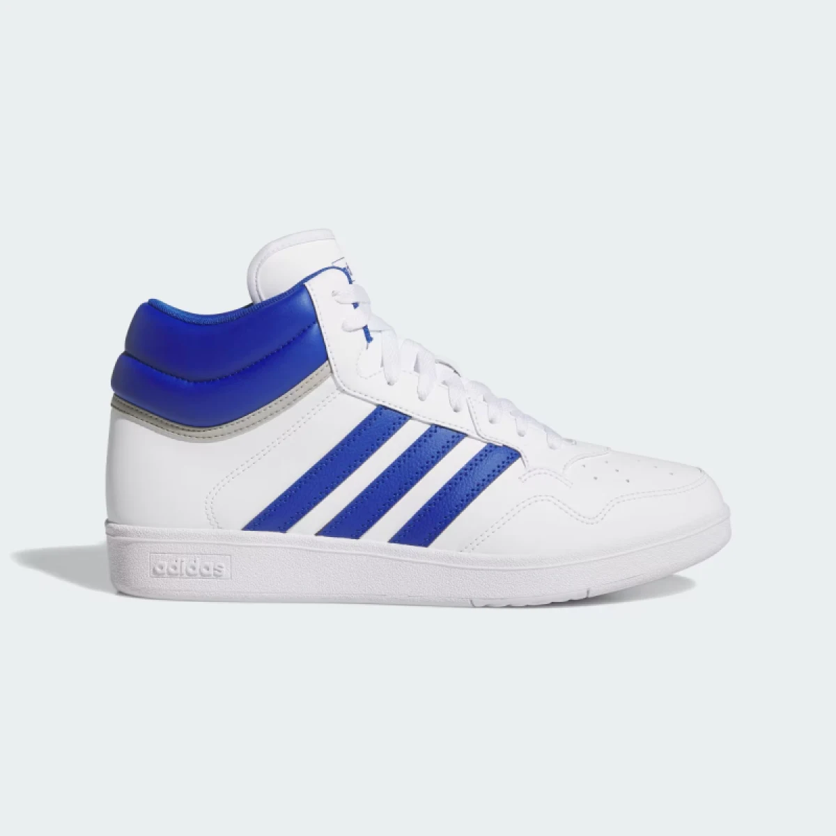 Pánska rekreačná obuv ADIDAS Hoops 4.0 Mid M cloud white royal blue grey two · záber 2