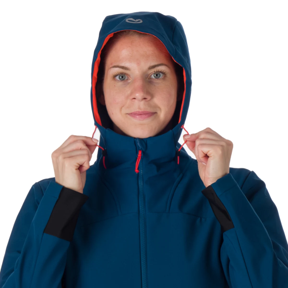Dámska turistická softshellová bunda NORTHFINDER JANESSA-526-inkblue · záber 5