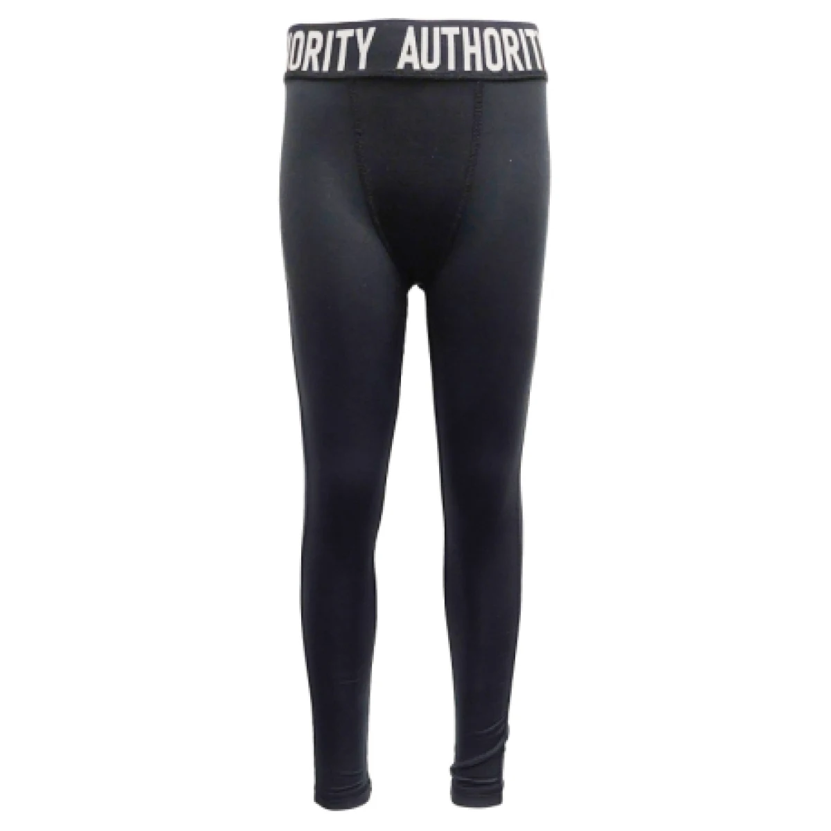 Chlapčenské termo zateplené legíny AUTHORITY WARMIE pants II B black · záber 1