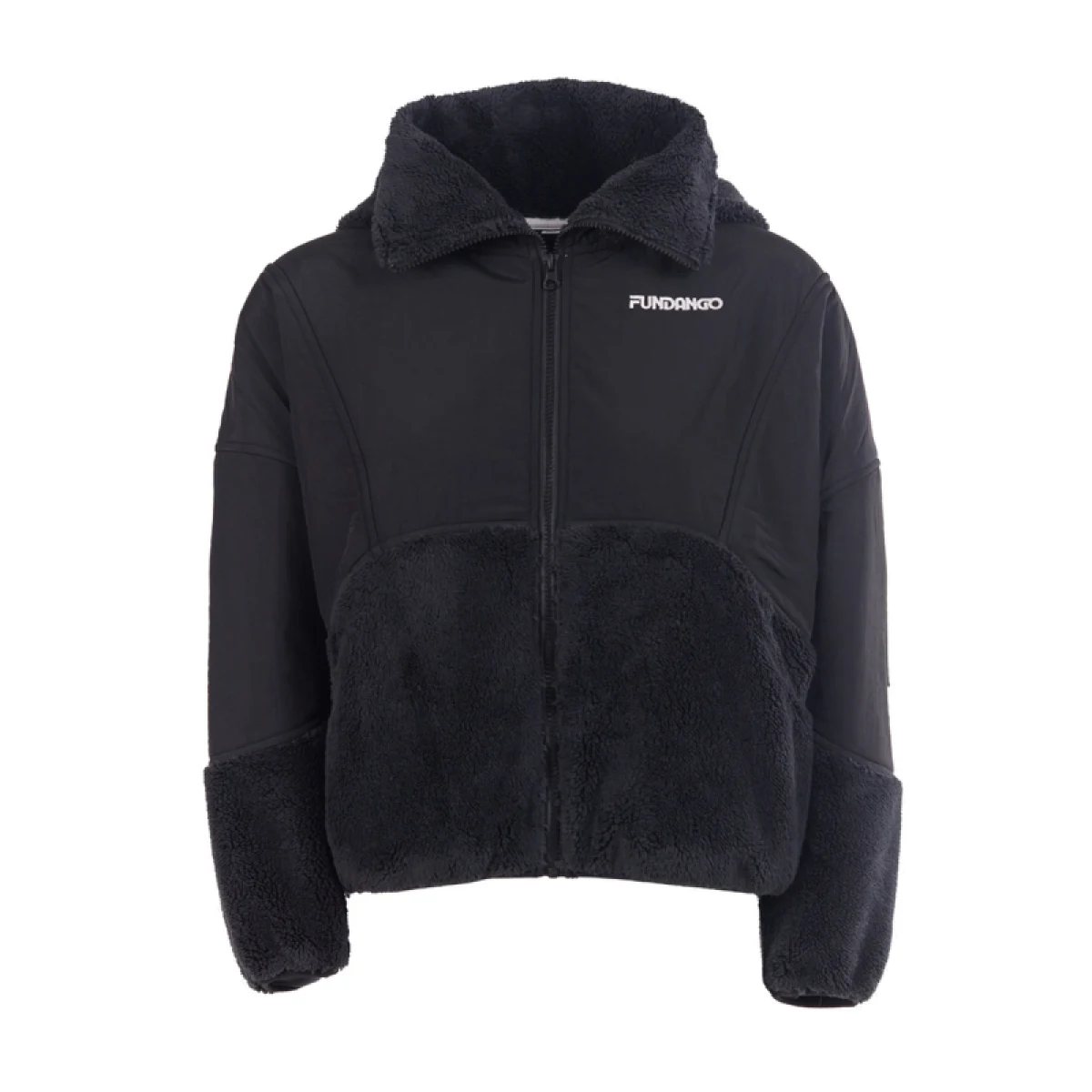Dámska mikina so zipsom FUNDANGO Sansa Hybrid Jacket-780-antracit · záber 5