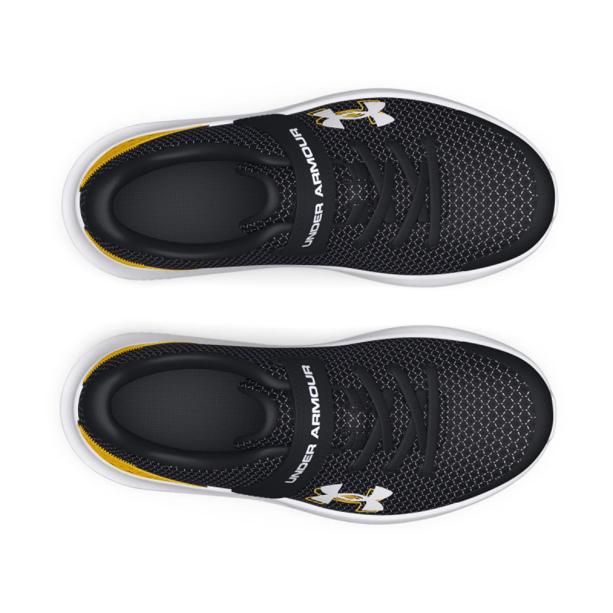 Chlapčenská športová obuv (tréningová) UNDER ARMOUR UA BPS Surge 4 black taxi white · záber 4