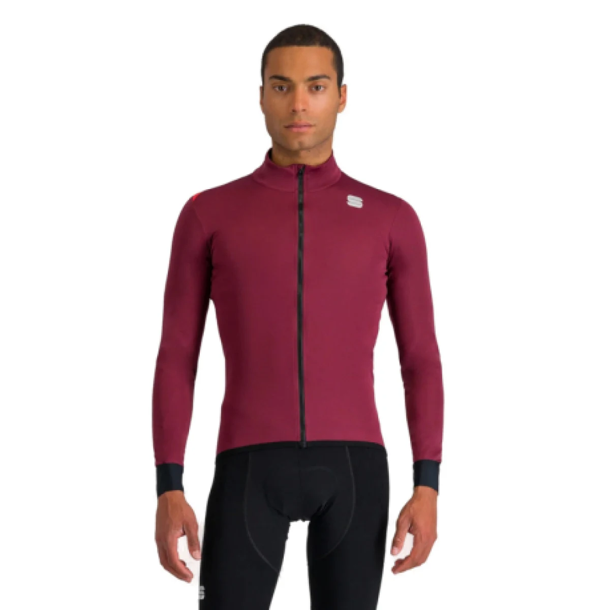 Pánska cyklistická bunda SPORTFUL Fiandre light no rain jacket, red wine · záber 1