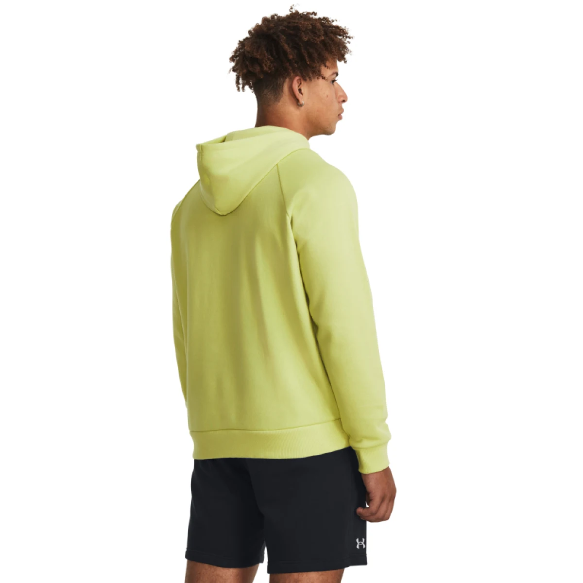 Pánska zateplená mikina s kapucňou UNDER ARMOUR UA Rival Fleece Logo HD-YLW · záber 3
