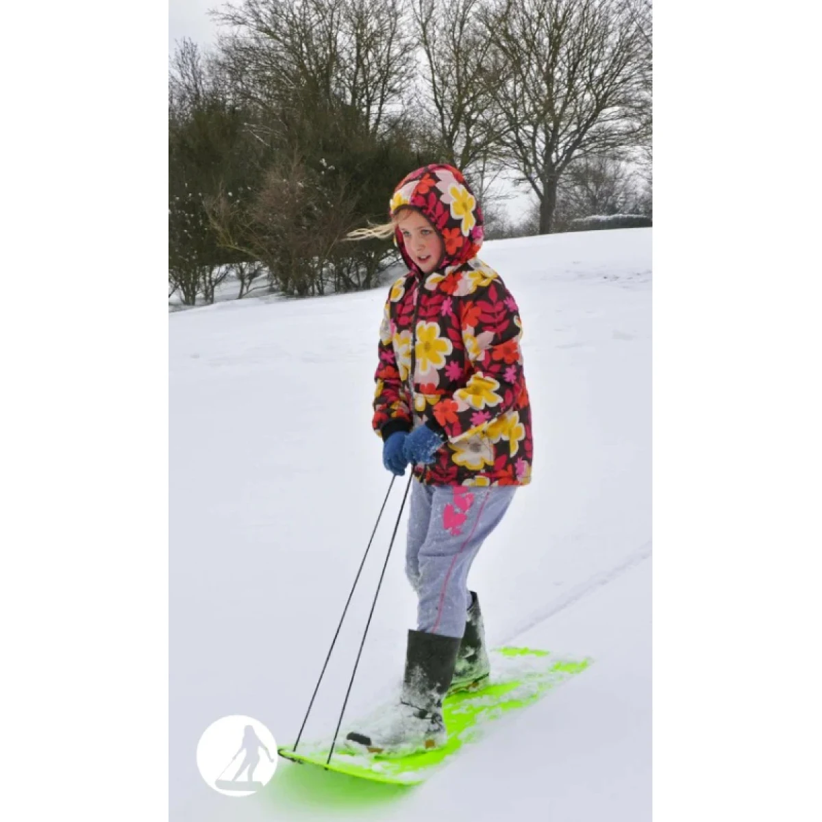 Klzák AXISKI MklI Ski board - universal snow - sand - icing green · záber 5