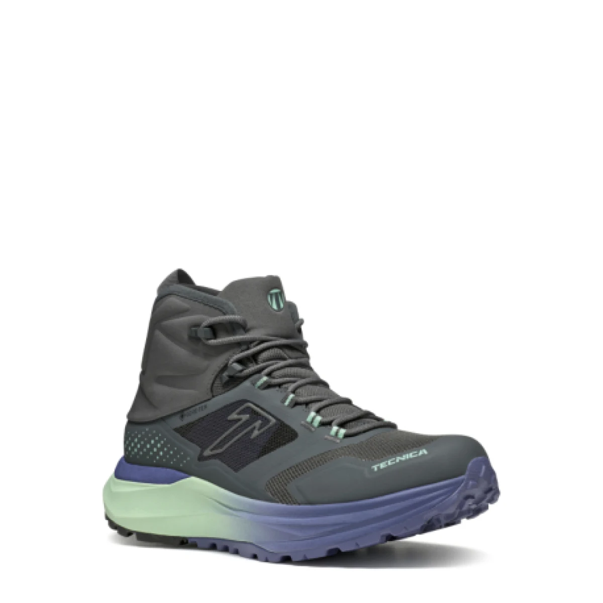 Dámska členková turistická obuv TECNICA Agate S MID GTX, black violet · záber 1