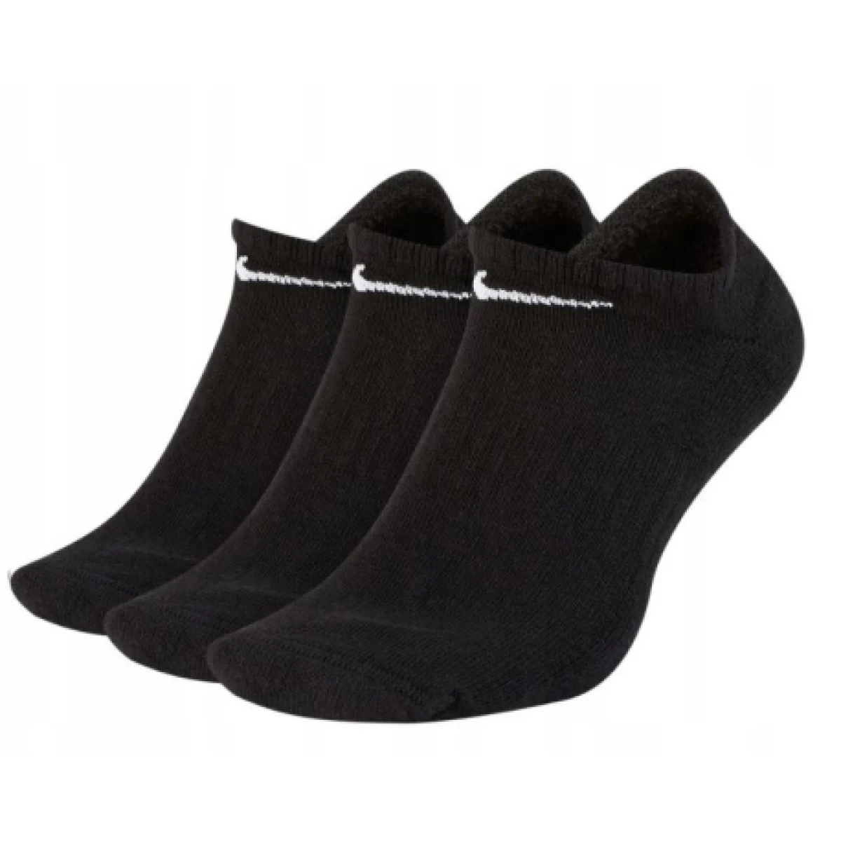 Ponožky NIKE 3 PACK - Nike Everyday Lightweight No-Show black · záber 1