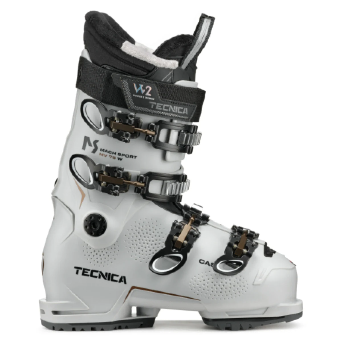 Dámske lyžiarky na zjazdovku - on piste TECNICA Mach Sport MV 75 W GW, cool grey · záber 1