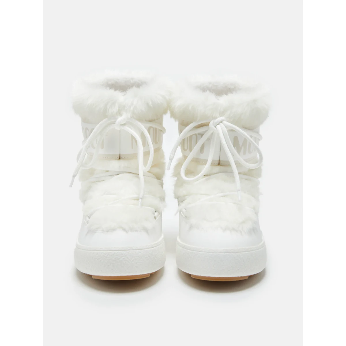 Dámske členkové zimné topánky MOON BOOT MB LTRACK FAUX FUR WP, A001 WHITE · záber 2