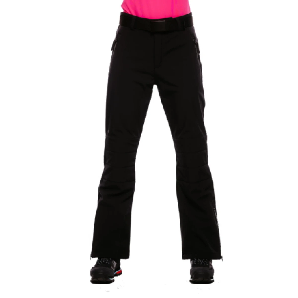 Dámske lyžiarske softshellové nohavice AUTHORITY SP-GLAM pants W black · záber 1