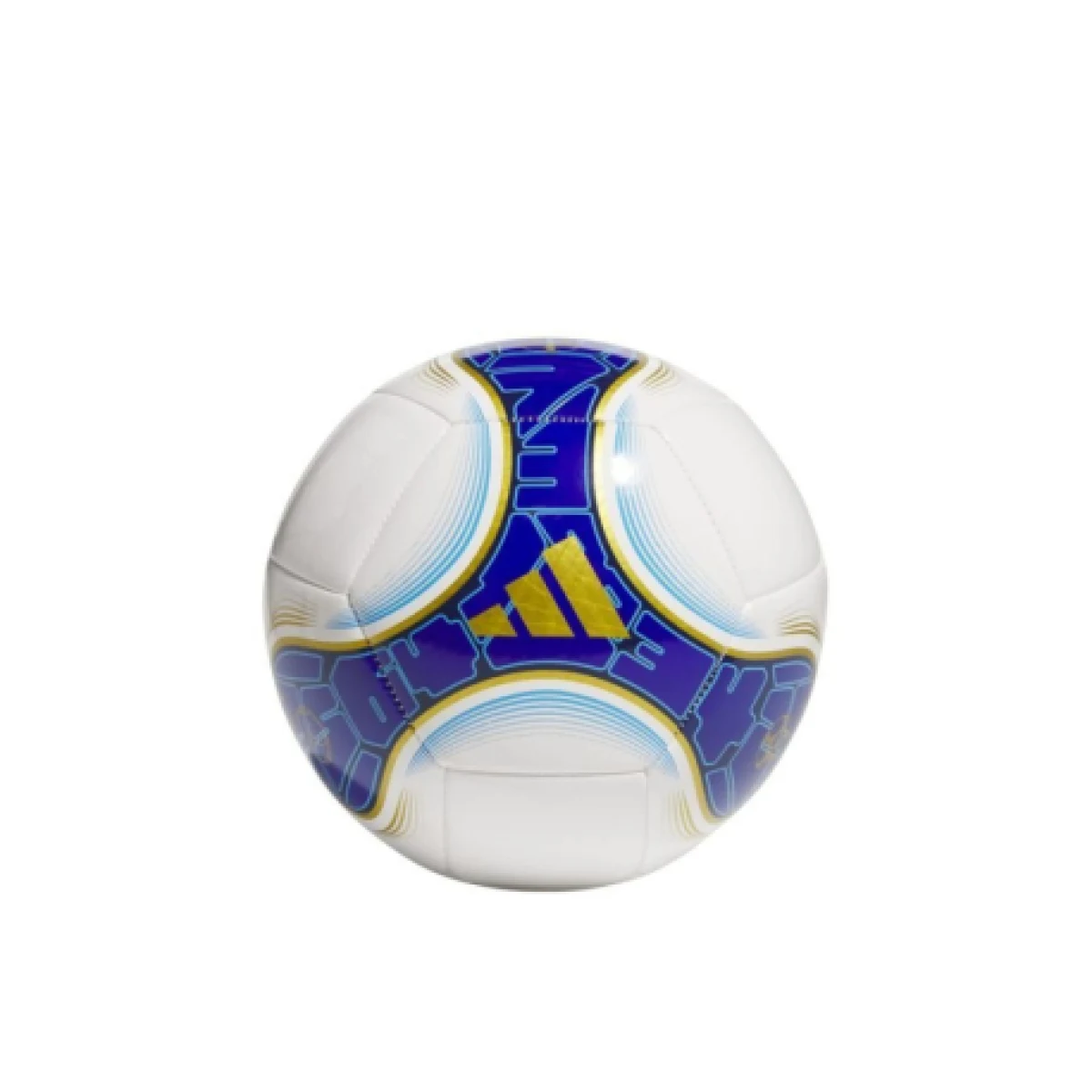 Futbalová lopta ADIDAS MESSI CLUB WHITE MYSINK LUCBLU · záber 1