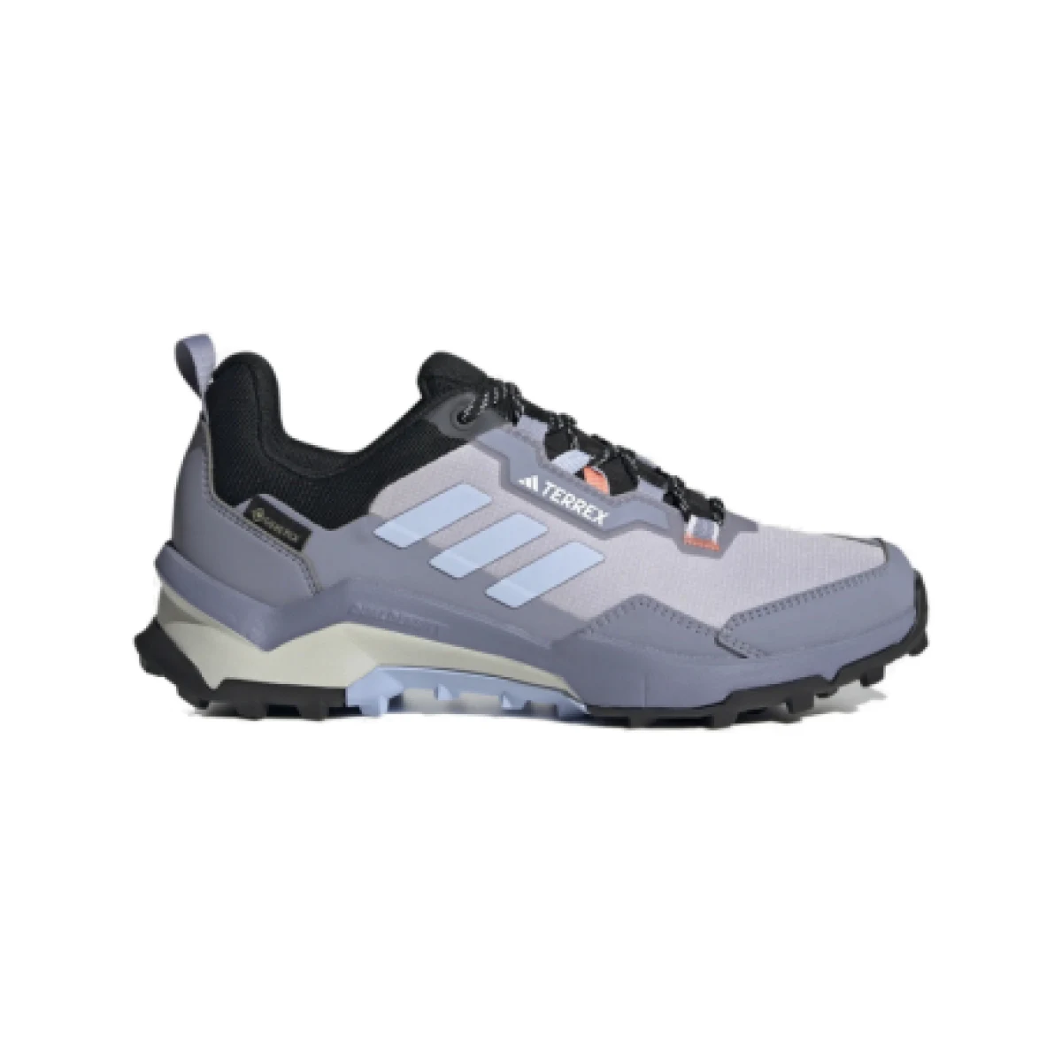 Dámska nízka turistická obuv ADIDAS Terrex AX4 GTX silver violet blue dawn solar gold · záber 1