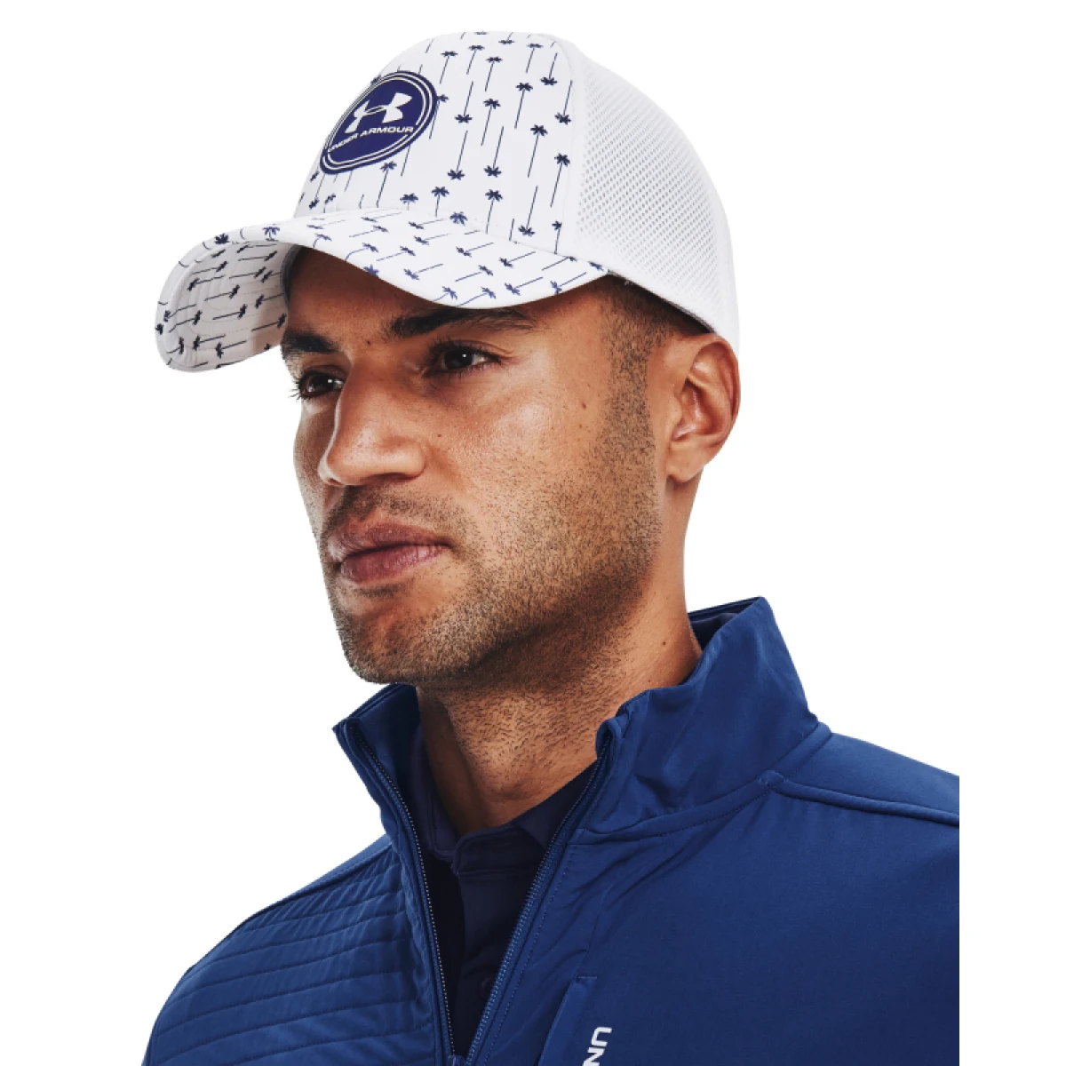 Šiltovka UNDER ARMOUR Iso-chill Driver Mesh-WHT · záber 3