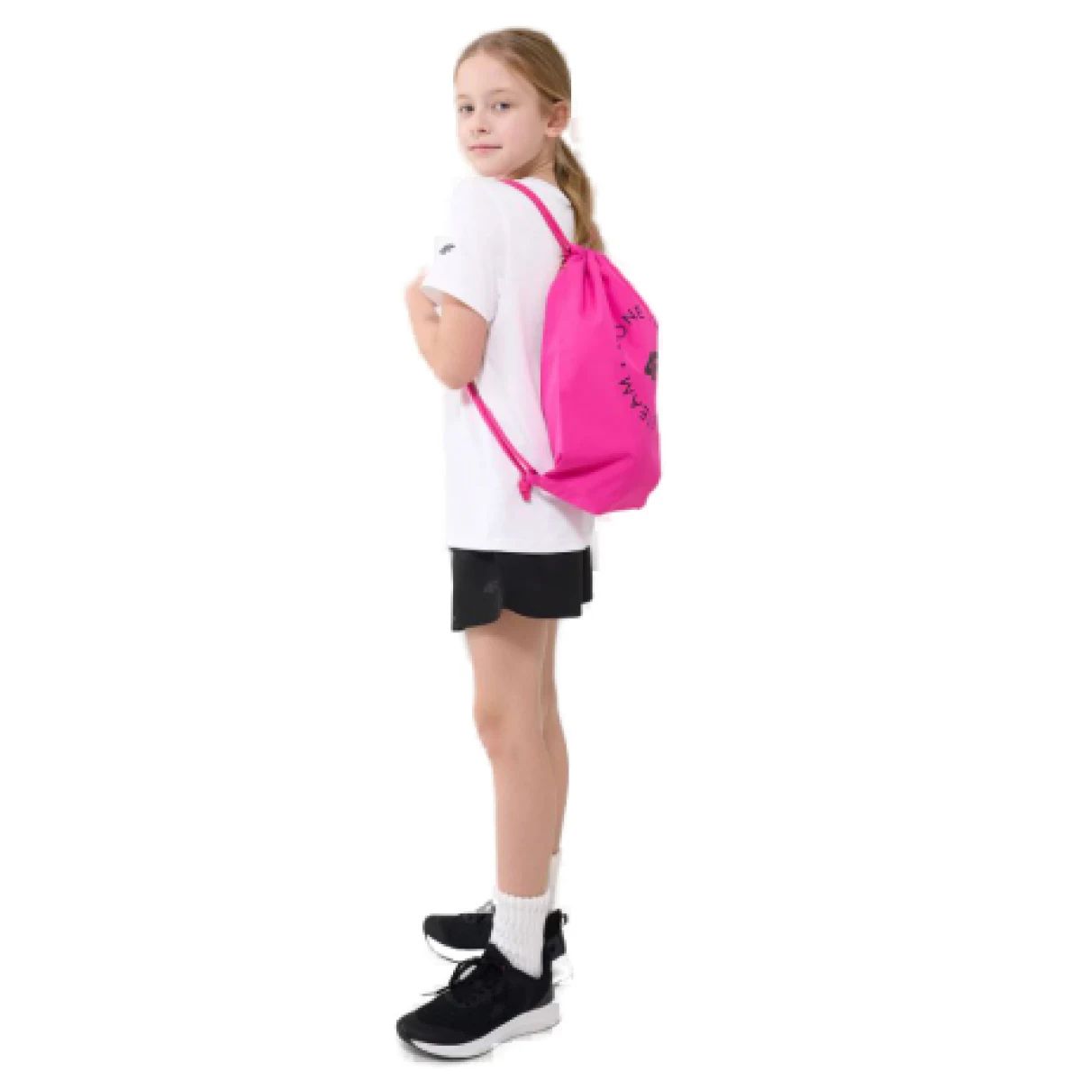 Dievčenská športová súprava 4F JUNIOR APPAREL SET F023-20S-DEEP BLACK · záber 1