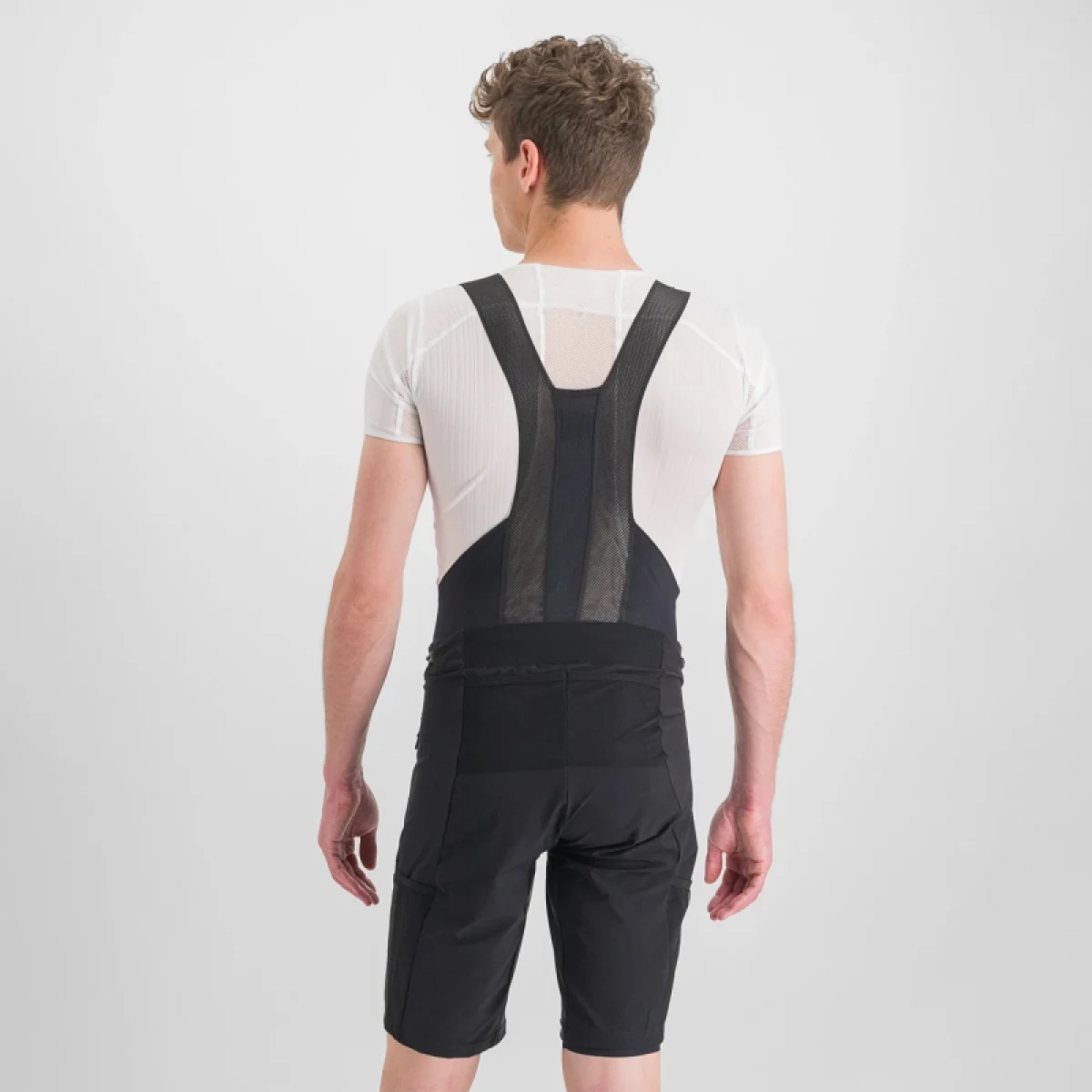 Pánske cyklistické nohavice SPORTFUL Supergiara overshort, black · záber 3
